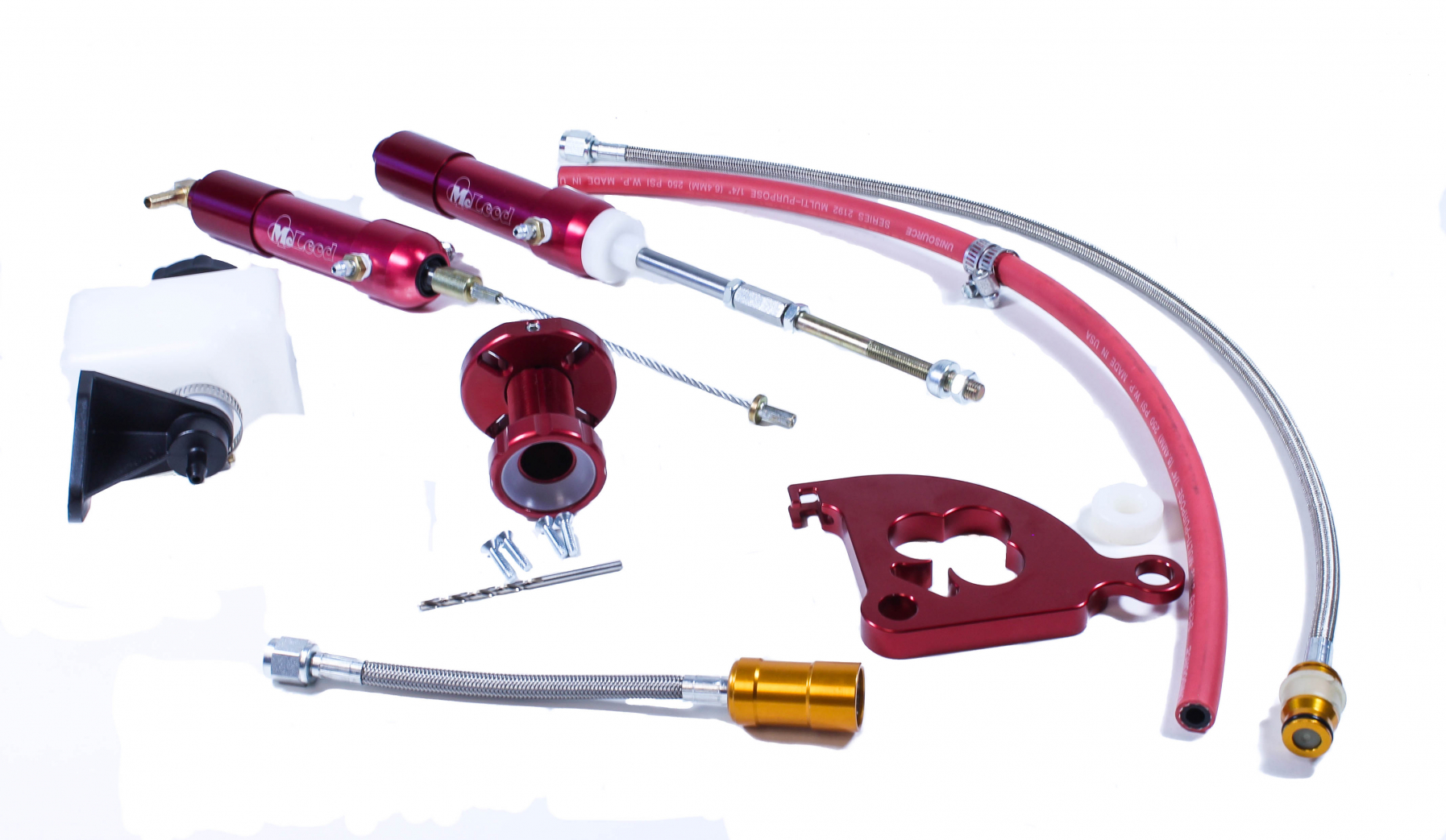 Hydraulic throwout shop bearing conversion kit